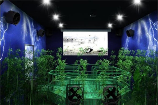 人們在體驗(yàn)館臺(tái)風(fēng) 人們在體驗(yàn)館臺(tái)風(fēng)